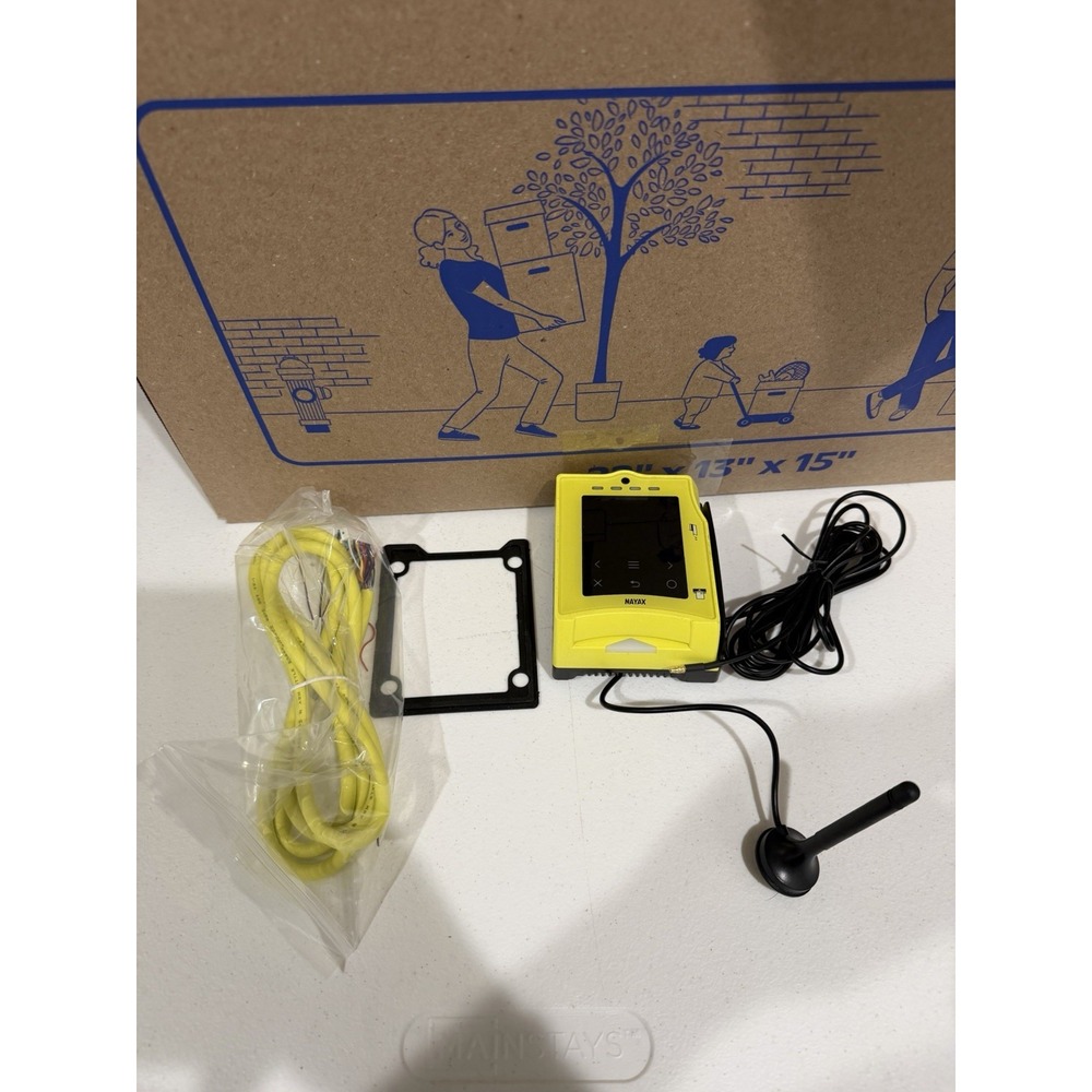 Nayax Pulse VPOS Touch Credit Card Reader Plus Cables For Arcade Machines